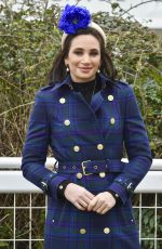 LAURA WTIGHT Arrives at Style Wednesday at Cheltenham Festival 2024 in Gloucestershire 03/13/2024