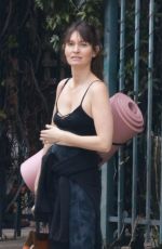 LAUREN PARSEKIAN Leaves a Yoga Class in Los Feliz 03/03/2024