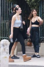 LAUREN PARSEKIAN Leaves a Yoga Class in Los Feliz 03/03/2024
