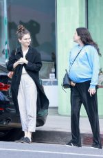 LAUREN PARSEKIAN Out for Breakfast with a Friend in Los Feliz 03/08/2024