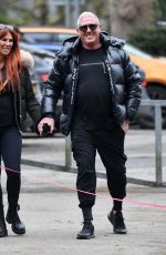 LAUREN SIMON Out with Her New Boyfriend in Cheshire 03/16/2024