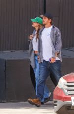 LEILA GEORGE and Ben Robson Out in New York 03/21/2024