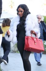 LESA MILAN Out for Lunch at Avra in Los Angeles 03/12/2024