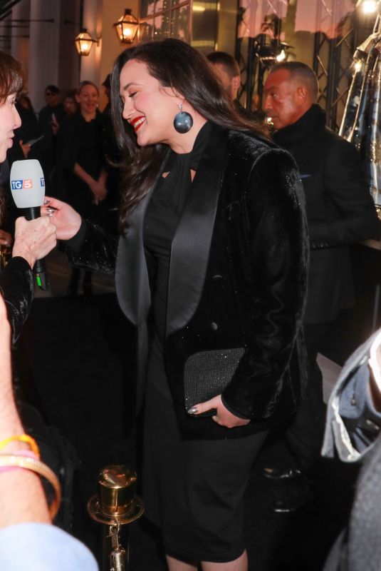 LILY GLADSTONE Arrives at Giorgio Armani Pre-Oscars Party in Beverly Hills 03/09/2024