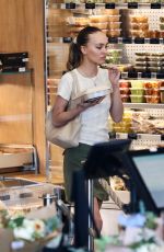 LILY-ROSE DEPP Shopping at Erewhon Market in West Hollywood 03/19/2024