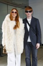 LINDSAY and Cody LOHAN Leaves CBS Studios in New York 03/05/2024