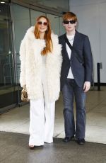 LINDSAY and Cody LOHAN Leaves CBS Studios in New York 03/05/2024