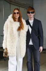 LINDSAY and Cody LOHAN Leaves CBS Studios in New York 03/05/2024