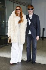 LINDSAY and Cody LOHAN Leaves CBS Studios in New York 03/05/2024