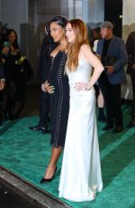 LINDSAY LOHAN and AYESHA CURRY at Lindsay Lohan Hosts Irish Wish Premiere with Cast at Paris Theater in New York 03/05/2024