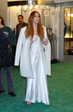 LINDSAY LOHAN and AYESHA CURRY at Lindsay Lohan Hosts Irish Wish Premiere with Cast at Paris Theater in New York 03/05/2024