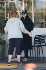 LISA RINNA Out for Coffee at Starbucks in Los Angeles 03/28/2024