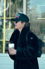 LISA RINNA Out for Coffee at Starbucks in Los Angeles 03/28/2024