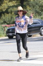 LISA RINNA Out Hiking in Marina Del Rey 03/29/2024