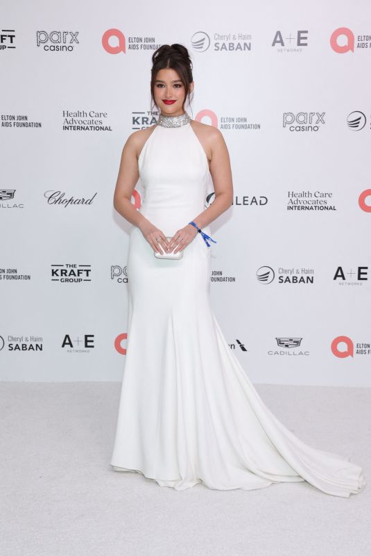 LIZA SOBERANO ASHLEY VERSHER at 32nd Annual Elton John AIDS Foundation Academy Awards Viewing Party in West Hollywood 03/10/2024