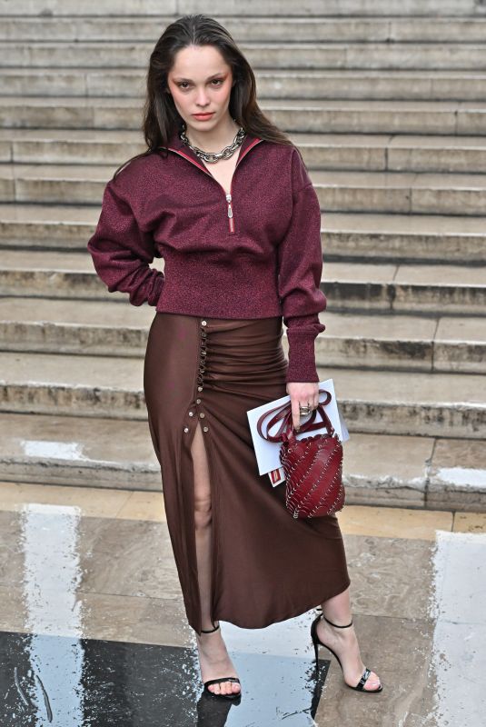 LOLA LE LANN at Rabanne Fashion Show at Paris Fashion Week 02/29/2024