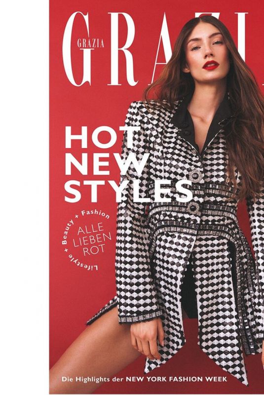 LORENA RAE in Grazia Magazine, Germany February 2024