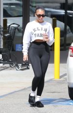 LORI HARVEY Leaves a Gym in Bel Air 03/04/2024