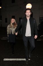 LOUISE REDKNAPP Leaves Press Night at Cabaret at The Kit Kat Club in London 03/28/2024