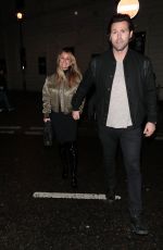 LOUISE REDKNAPP Leaves Press Night at Cabaret at The Kit Kat Club in London 03/28/2024
