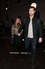 LOUISE REDKNAPP Leaves Press Night at Cabaret at The Kit Kat Club in London 03/28/2024