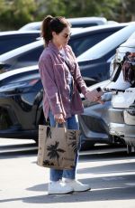 LUCY HALE Out for Grocery Shopping at Erewhon in Studio City 03/13/2024