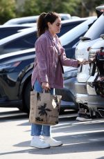 LUCY HALE Out for Grocery Shopping at Erewhon in Studio City 03/13/2024