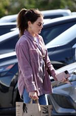 LUCY HALE Out for Grocery Shopping at Erewhon in Studio City 03/13/2024