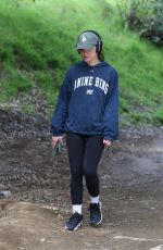 LUCY HALE Out Hikinig in Los Angeles 03/01/2024