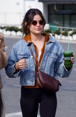 LUCY HALE Out Shopping at Erewhon in Studio City 03/15/2024