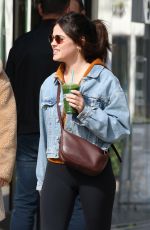 LUCY HALE Out Shopping at Erewhon in Studio City 03/15/2024