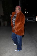 MACY GRAY Out for Dinner at Giorgio Baldi in Santa Monica 02/29/2024