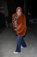 MACY GRAY Out for Dinner at Giorgio Baldi in Santa Monica 02/29/2024
