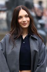 MADDIE ZIEGLER Arrives at Miu Miu Fashion Show at PFW in Paris 03/05/2024