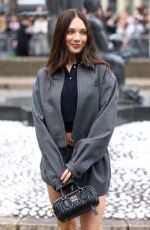 MADDIE ZIEGLER Arrives at Miu Miu Fashion Show at PFW in Paris 03/05/2024