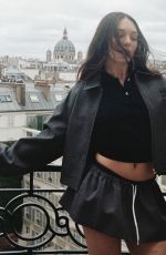 MADDIE ZIEGLER at a Photoshoot in Paris, March 2024