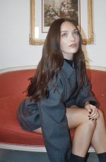 MADDIE ZIEGLER at a Photoshoot in Paris, March 2024