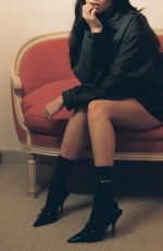 MADDIE ZIEGLER at a Photoshoot in Paris, March 2024
