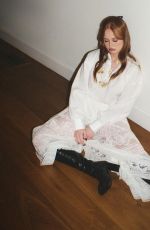 MADELAINE PETSCH at a Photoshoot, March 2024