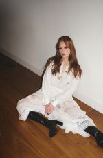 MADELAINE PETSCH at a Photoshoot, March 2024