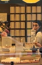 MADISON BEER at a Restaurant in Paris 03/19/2024