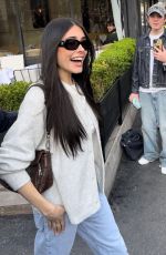 MADISON BEER at a Restaurant in Paris 03/19/2024