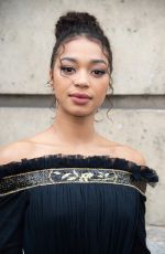 MANON BRESCH at Giambattista Valli Womenswear Fall/Winter 2024-2025 Show at Paris Fashion Week 03/01/2024