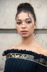 MANON BRESCH at Giambattista Valli Womenswear Fall/Winter 2024-2025 Show at Paris Fashion Week 03/01/2024