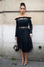 MANON BRESCH at Giambattista Valli Womenswear Fall/Winter 2024-2025 Show at Paris Fashion Week 03/01/2024