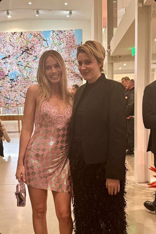 MARGOT ROBBIE at Book Launch for Barbie: The World Tour in Los Angeles 03/07/2024