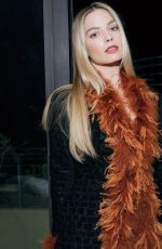 MARGOT ROBBIE - Charles & Finch Pre-oscar Party Portraits, March 2024