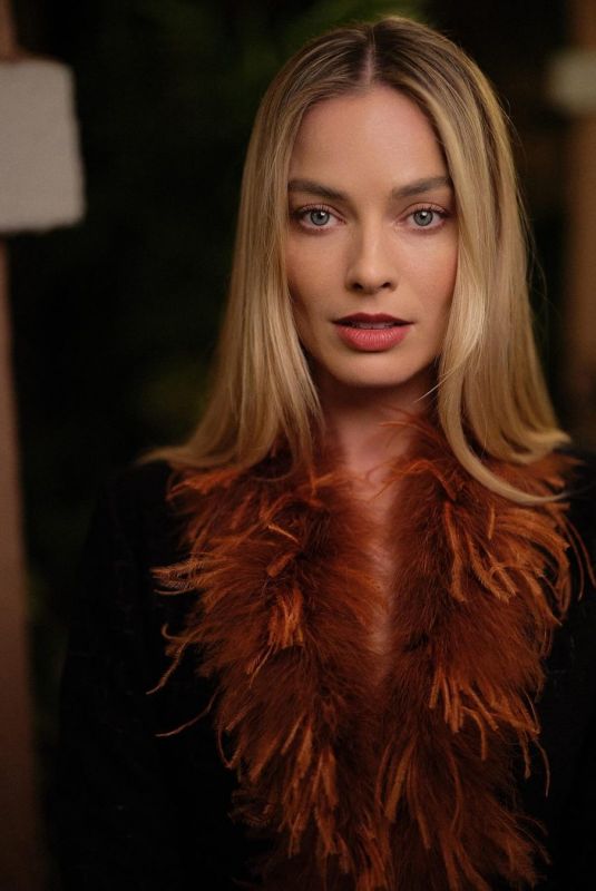 MARGOT ROBBIE - Charles & Finch Pre-oscar Party Portraits, March 2024