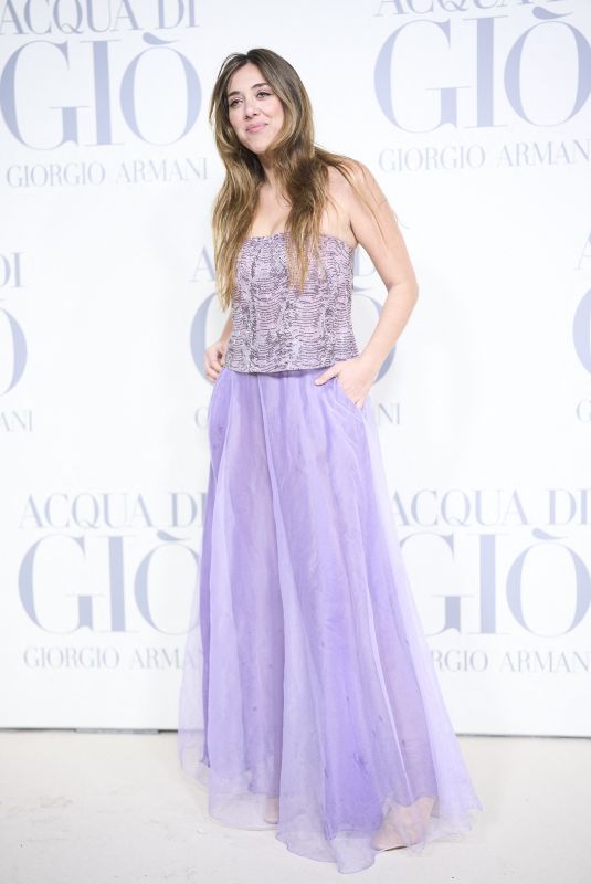 MARINA CARMONA at Acqua Di Gio By Giorgio Armani Photocall at Matadero in Madrid 03/07/2024
