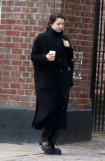 MARISA ABELA and Jamie Bogyo Out and About in London 03/20/2024